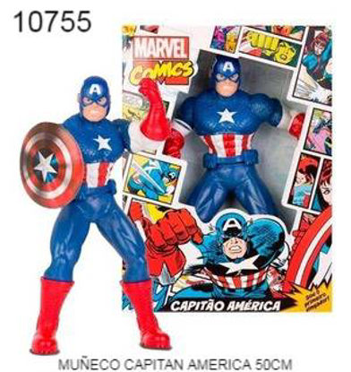 Imagen de MUÑECO CAPITAN AMERICA 50CM 3.24